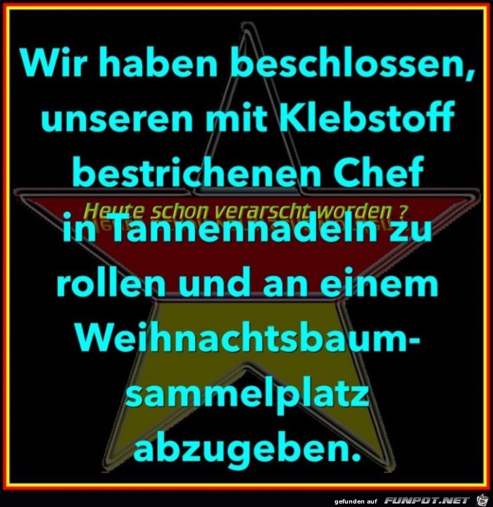 Weihnachtsbaum Sammelplatz