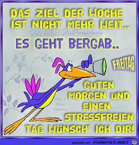 Das Ziel der Woche Das Ziel der Woche