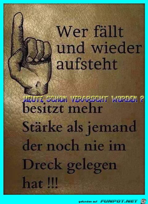 Wieder aufstehen