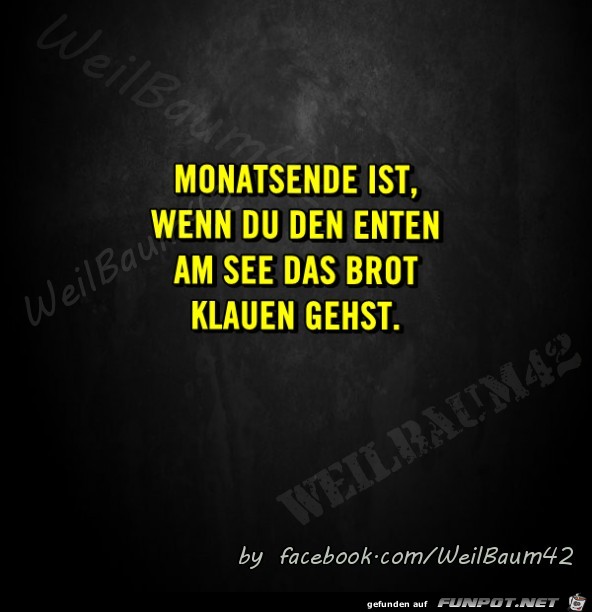 Monatsende
