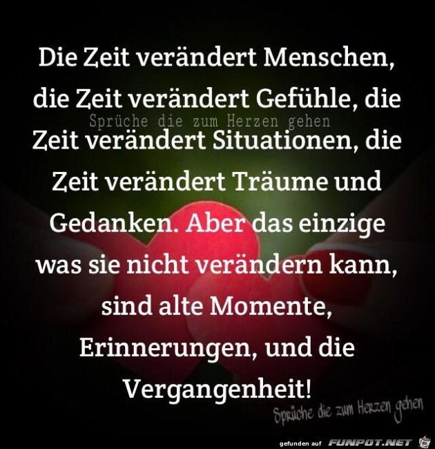die zeit veraendert die zeit veraendert