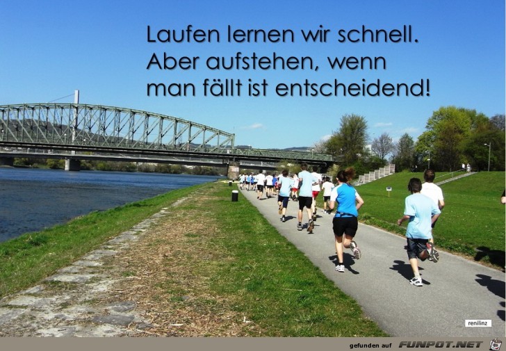 laufen lernen wir schnell laufen lernen wir schnell