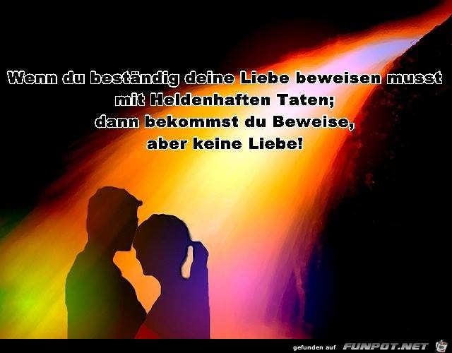 wenn du bestaendig