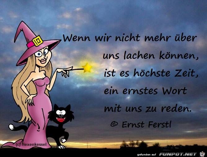 Wenn wir nicht mehr ueber unslachen Wenn wir nicht mehr ueber unslachen