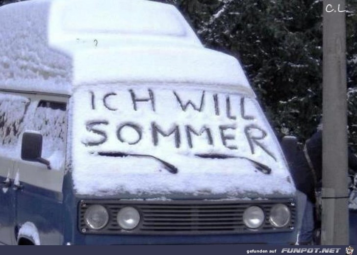 Ich will Sommer Ich will Sommer