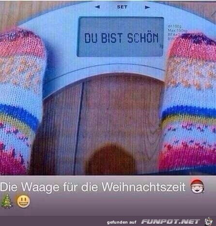 Weihnachts-Waage Weihnachts-Waage