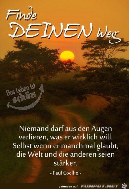 Finde deinen Weg Finde deinen Weg
