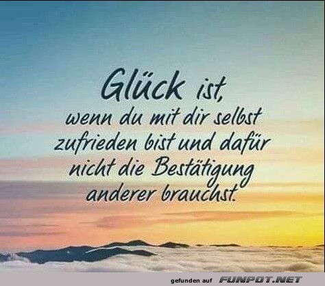 glueck ist