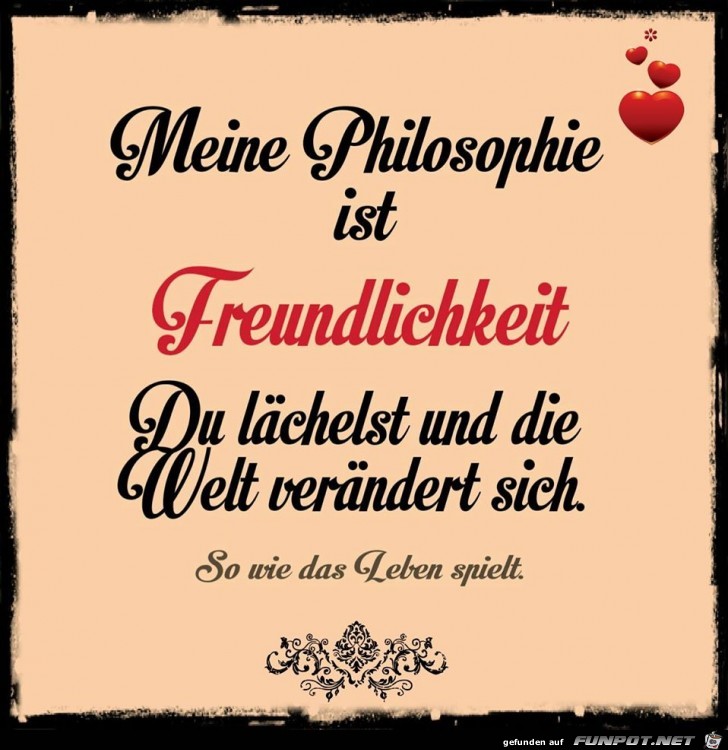 Freundlichkeit Freundlichkeit
