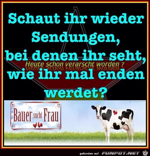 Bauer sucht Frau