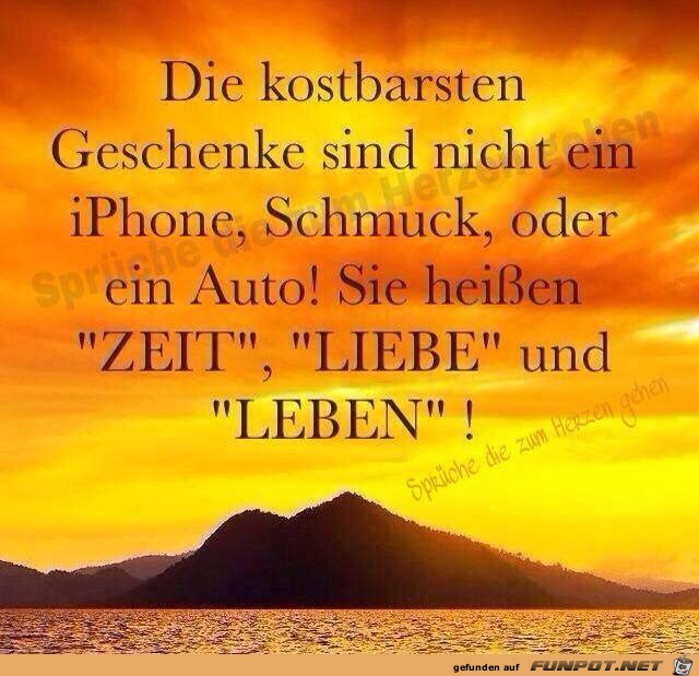 Die kostbarsten Geschenke