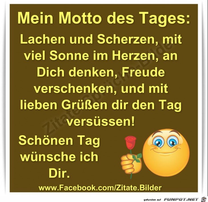 Mein Motto desTages Mein Motto desTages