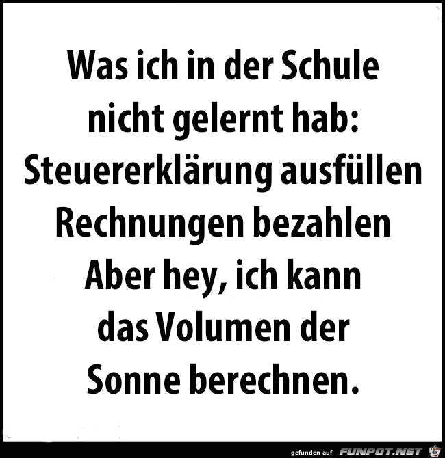 Was ich in der Schule... Was ich in der Schule...