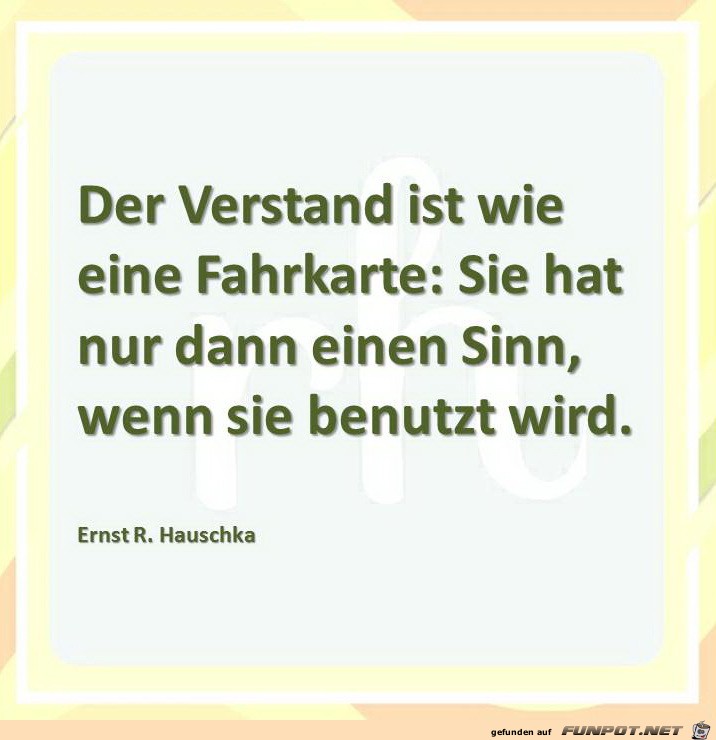 der verstand