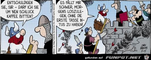 witzige Bilderserie mit Hgar dem Schrecklichen
