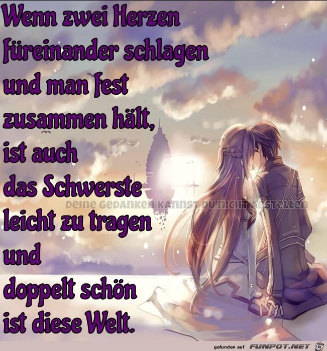 schne Sprche zur Liebe und Partnerschaft