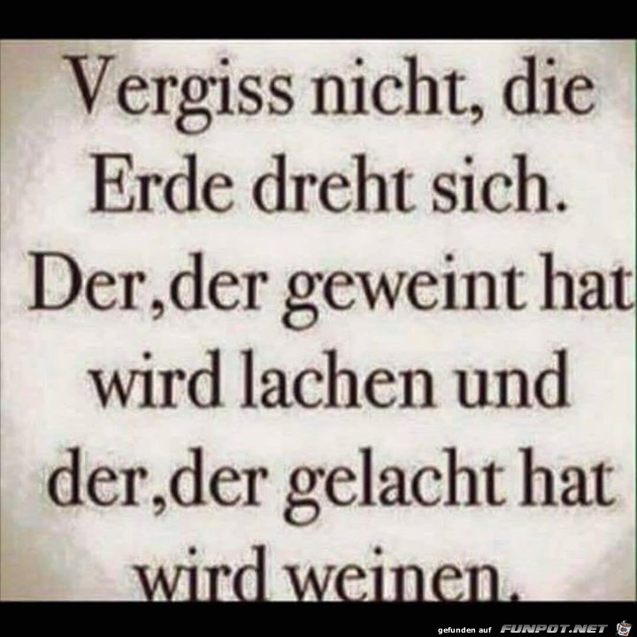 vergiss nicht