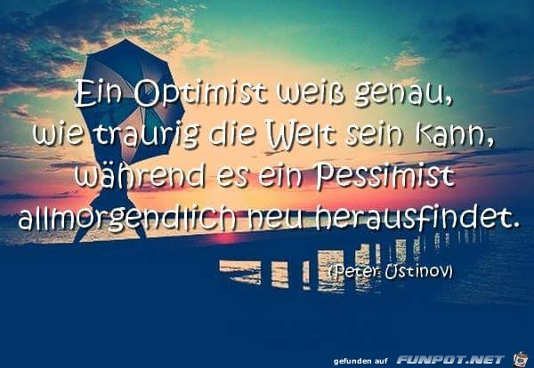 ein optimist ein optimist