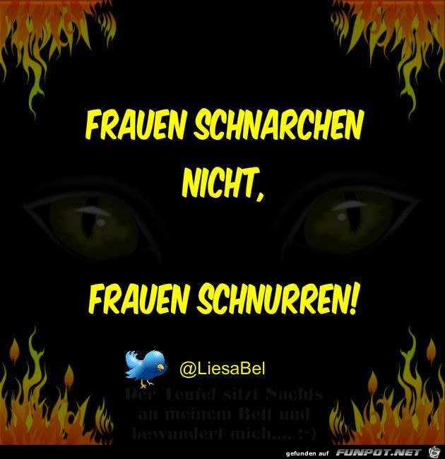 Frauen schnarchen Frauen schnarchen