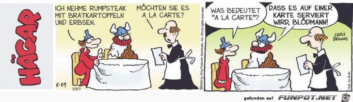 witzige Bilderserie mit Hgar dem Schrecklichen