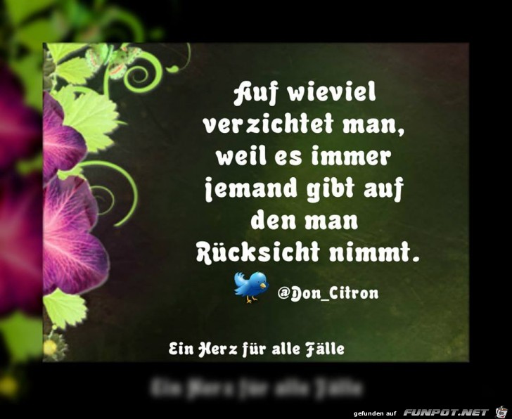 10 schne Sprche und Lebensweisheiten aus...