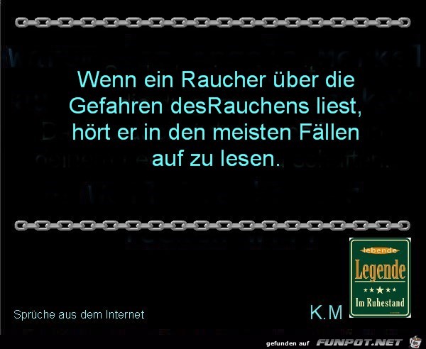 SP21-wenn ein Raucher SP21-wenn ein Raucher