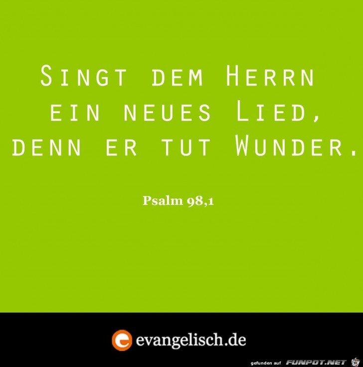 Psalm 98 1