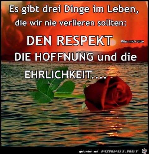 Es gibt drei Dinge Es gibt drei Dinge