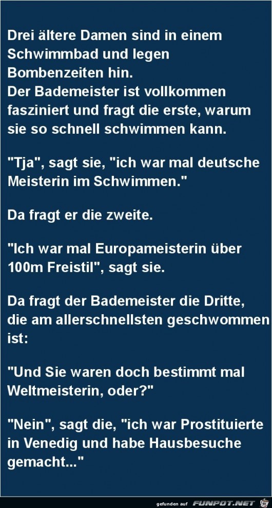 in einem Schwimmbad in einem Schwimmbad