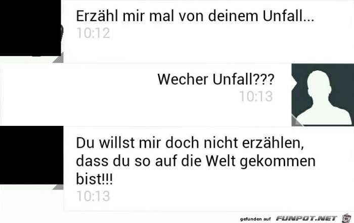 unfall unfall