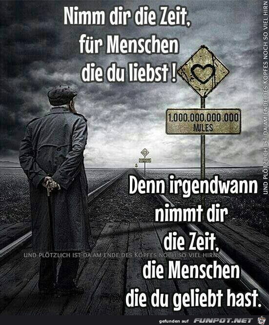 Nimm dir Zeit Nimm dir Zeit
