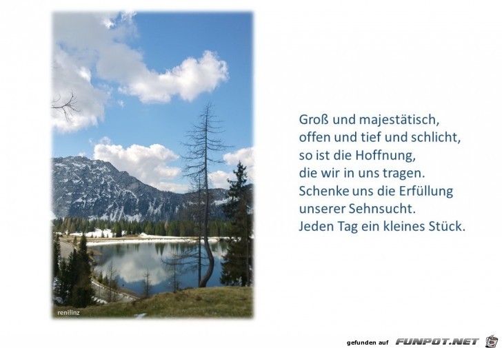 Gross und majestaetisch