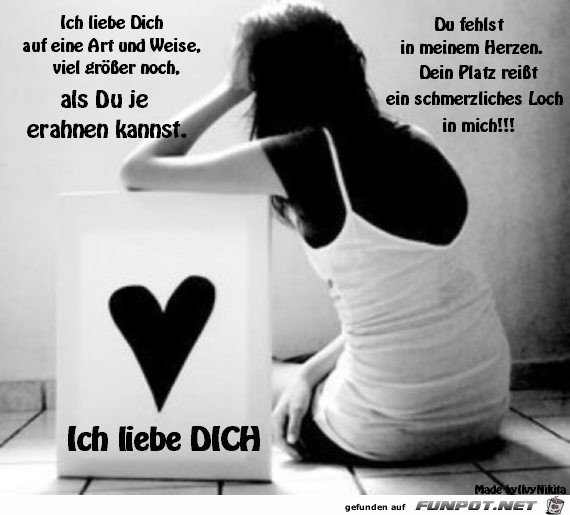 Ich liebe dich Ich liebe dich