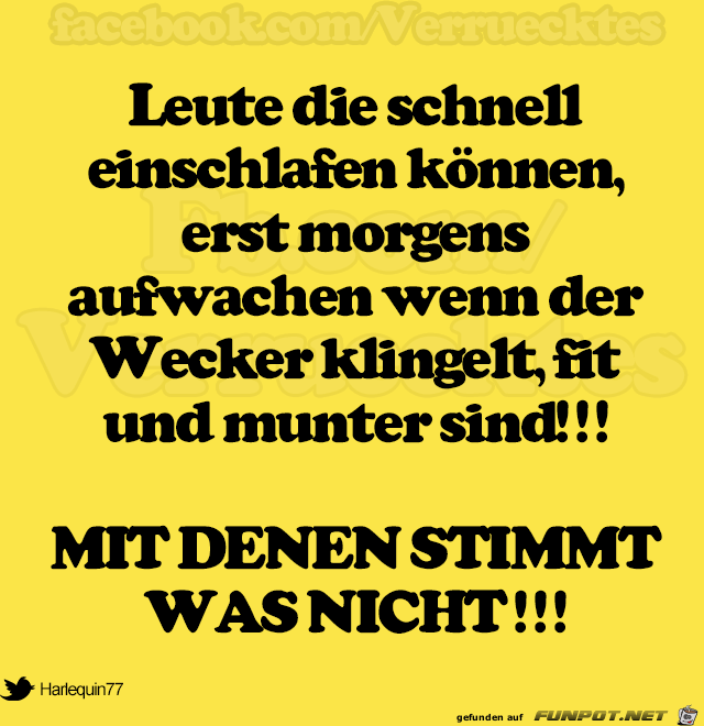 Leute, die schnell einschlafen... Leute, die schnell einschlafen...