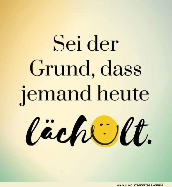sei der grund