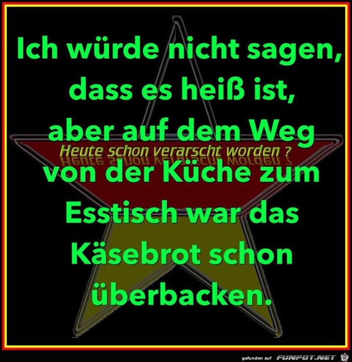 Es ist heiss