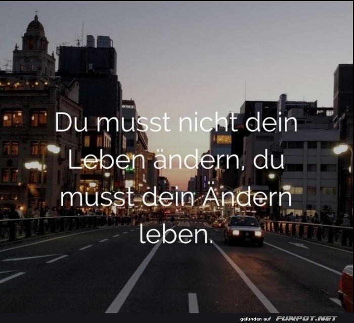 du musst