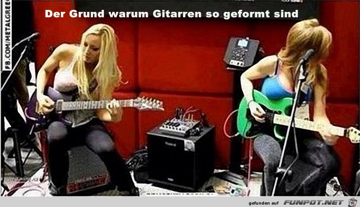 Der Grund warum Gitarren... Der Grund warum Gitarren...
