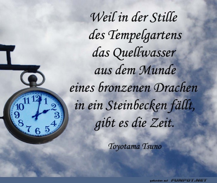 Weil in der Stille