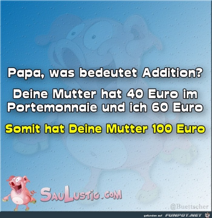 Was bedeutet Addition