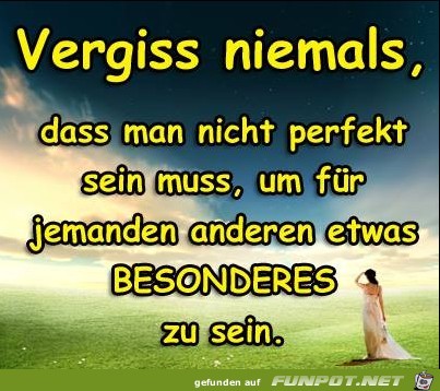 Vergiss niemals Vergiss niemals