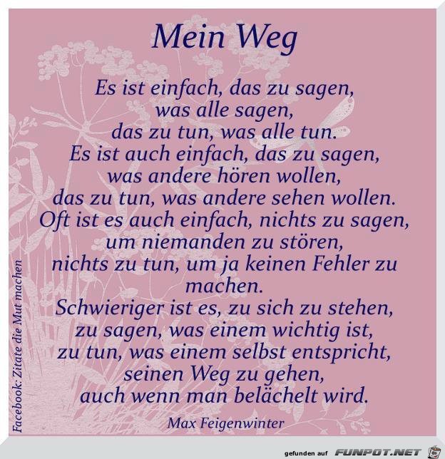 Mein Weg Mein Weg