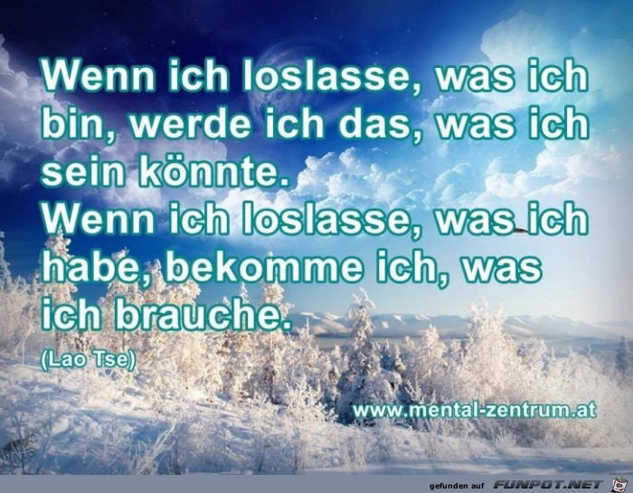 Wenn ich loslasse Wenn ich loslasse