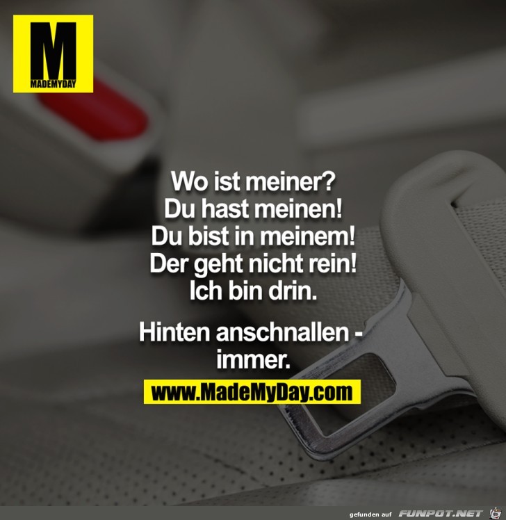 Anschnallen Anschnallen