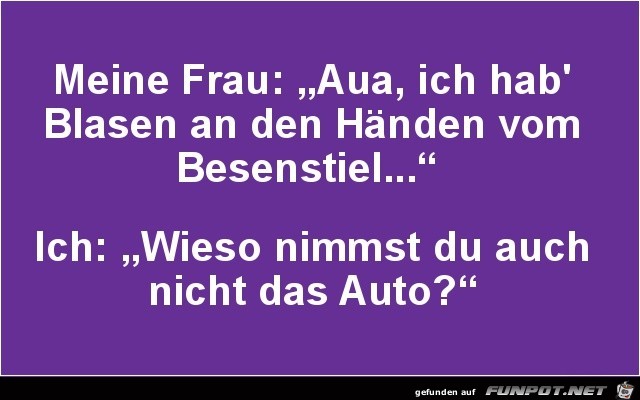 Blasen an den Haenden.... Blasen an den Haenden....