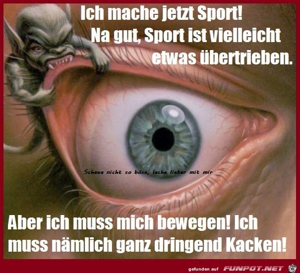 Mache jetzt Sport Mache jetzt Sport