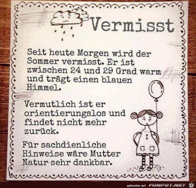 Vermisst Vermisst