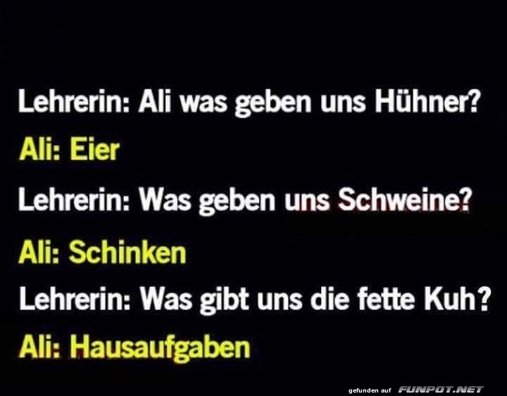 Hausaufgaben Hausaufgaben