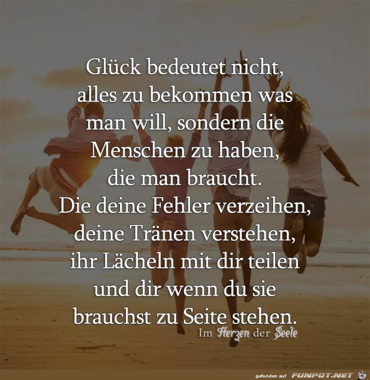 Glueck bedeutet nicht Glueck bedeutet nicht