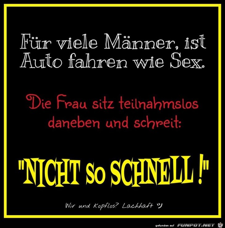 Nicht so schnell Nicht so schnell